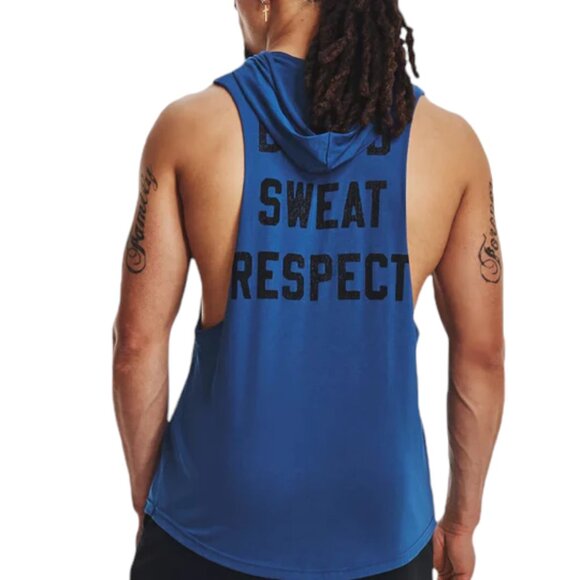 Under Armour Project Rock BSR Bull Sleeveless Hoodie - Picture 2 of 5